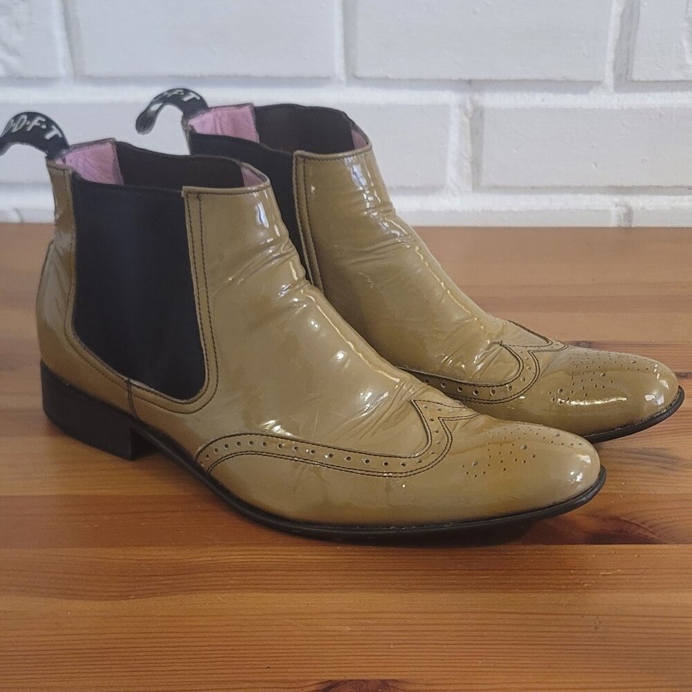 John Fluevog vintage Capone chelsea boots